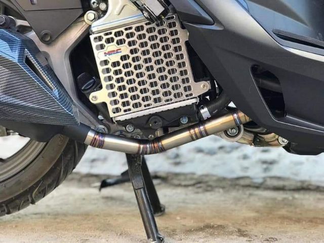 Cổ pô titan cho Vario/ SHVN/ Airblade