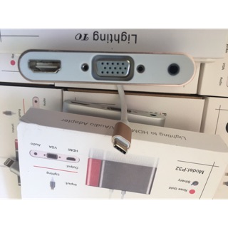 Cable type C  to HDMI & VGA