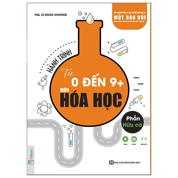 Sách - Hành Trình Từ 0 Đến 9 Môn Hóa Học Phần Hữu Cơ