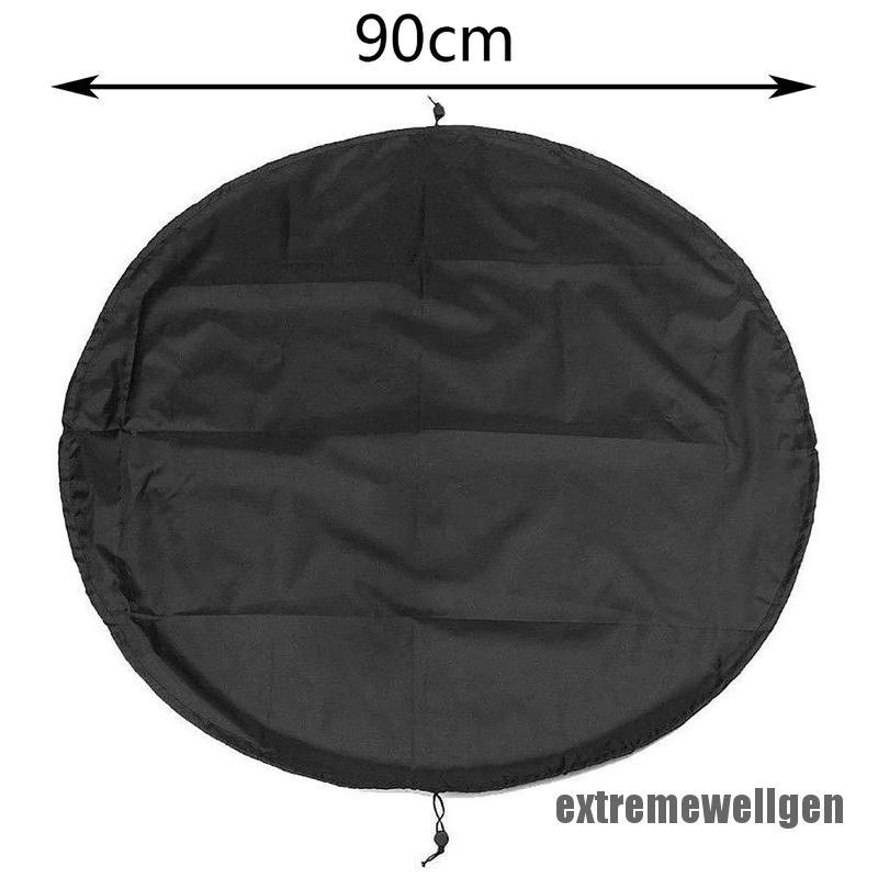 [extremewellgen 0609] Wetsuit Changing Mat Portable Black Storage Bag for Diving Suit Beach Surfing Sw