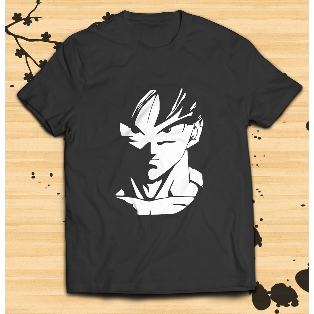 SALE MẠNH - mẫu áo thun DRAGON BALL Z ANIME SUPER SAIYAN SON GOKU FACE mẫu mới giá rẻ