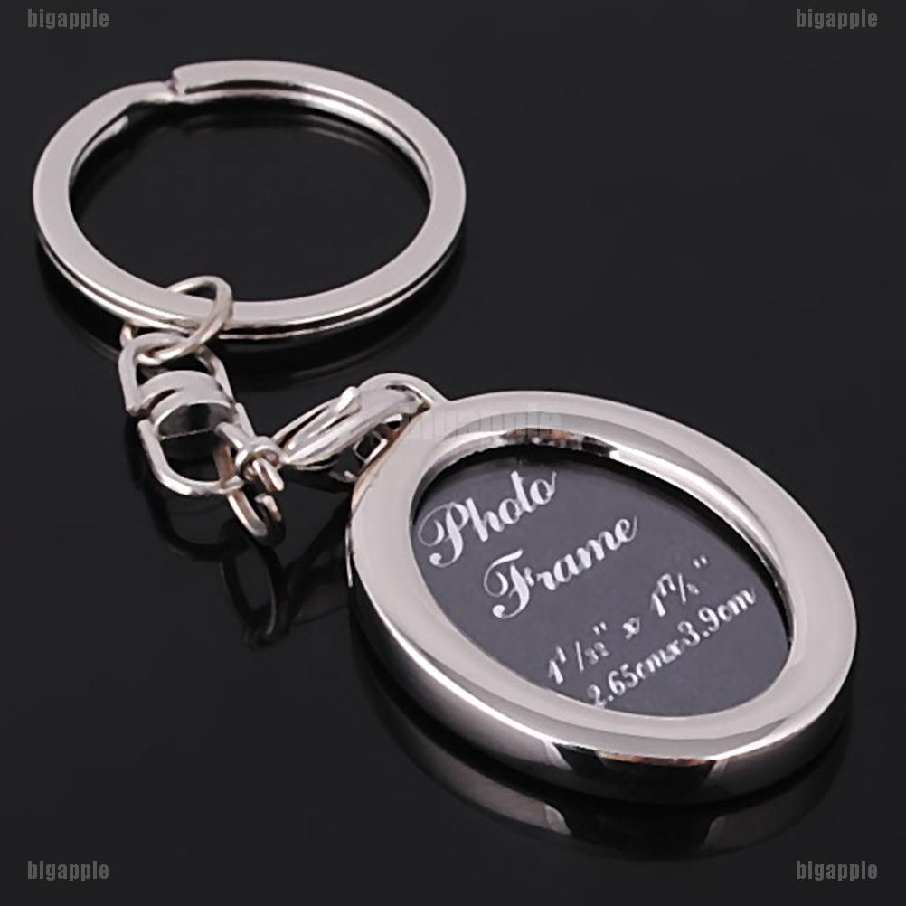 Móc khóa khung ảnh bằng nhựa trong suốt sang trọng