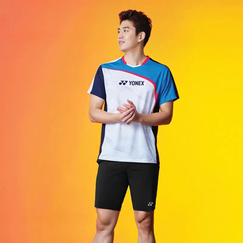 Bộ Quần Áo Chơi Cầu Lông Tay Ngắn Yonex Thiết Kế Dễ Thương Cho Nam Và Nữ