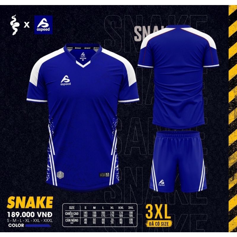 BỘ QUẦN ÁO BÓNG ĐÁ KLG ASPEED - SNAKE