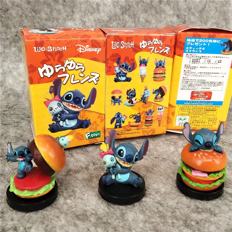 Set 11 Mô Hình Nhân Vật Phim Hoạt Hình Lilo &amp; Stitch Bằng Pvc