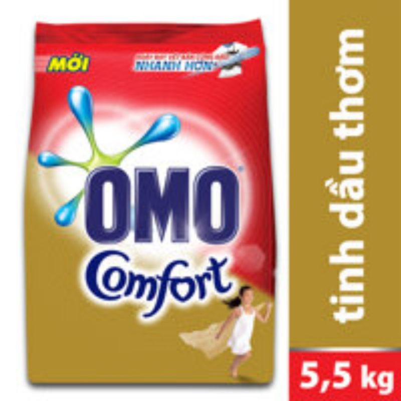 BỘT GIẶT OMO 6Kg hoặc OMO COMFOR 5,5 KG🥳 HƯƠNG THƠM NGẤT NGÂY👈