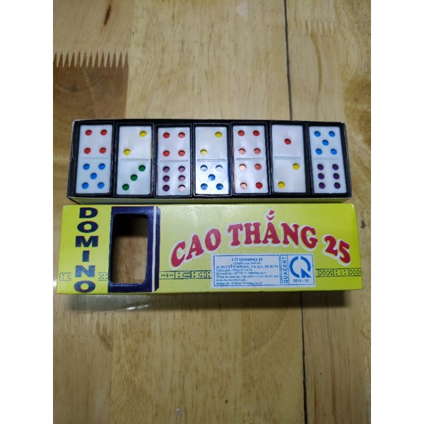 Hộp Đồ Chơi Bộ Cờ DOMINO Bằng Nhựa