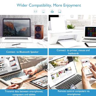Dây cáp thu âm thanh bluetooth 4.2 có jack 3.5mm