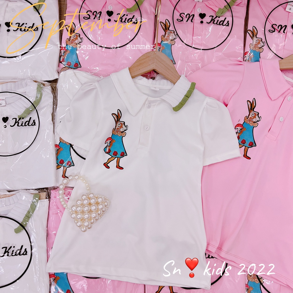 Váy Suông polo đuôi cá cho bé yêu từ 8-28kg