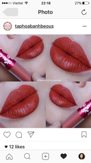 Son kem lì Lime Crime (restock pumpkin)