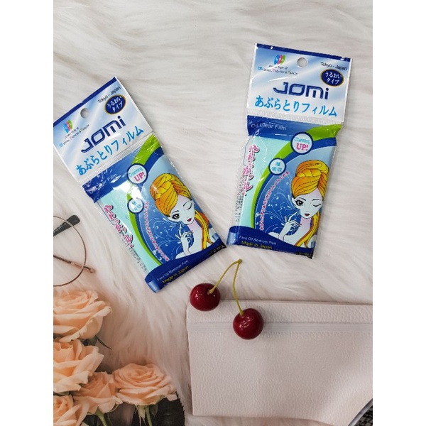 Giấy Thấm Dầu Jomi Oil Clear Film Nhật Bản - Gói 70 Miếng