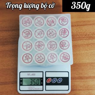 Cờ tướng nhựa 3 cm có hộp và bàn cờ nilong