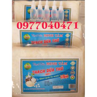 Thạch dừa thô Bến Tre - 1kg kèm hương