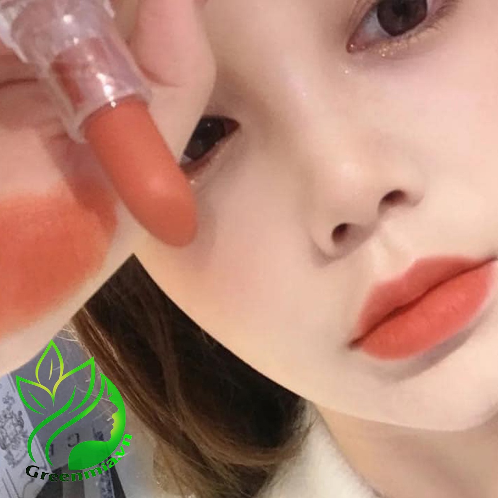 Son 3CE Soft Matte Lipstick Warming Wear Thỏi Lì Màu Cam Cháy Thiết Kế Trong Suốt Bền Màu CHÍNH HÃNG CHECK HIDDEN TAG