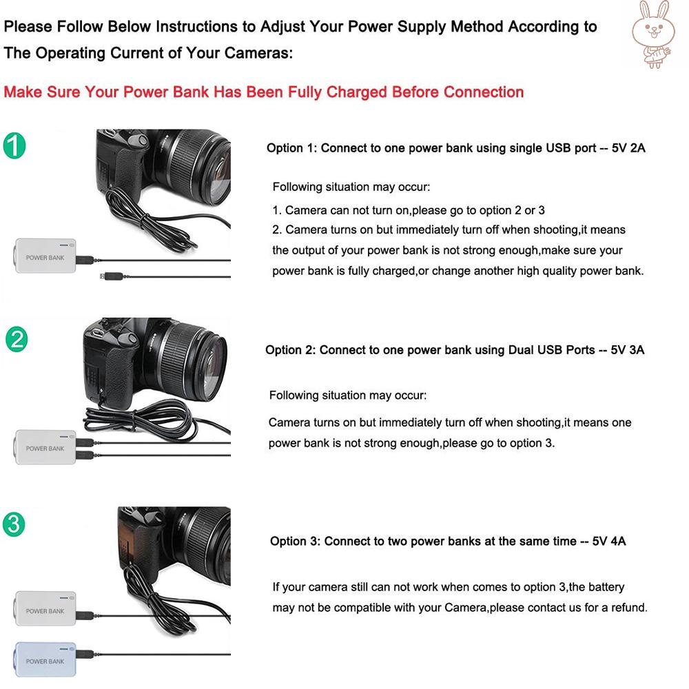 RD Andoer Dual USB Power Kit AC Adapter Replacement NP-FW50 DC Coupler Dummy Battery Fully Decoded for  NEX-3 series, NEX-5N/5R/5C/5T series, NEX-6 series, NEX-7 series, a5000, a6300, a6000, A33,DSC-RX10 RX10 II Camera