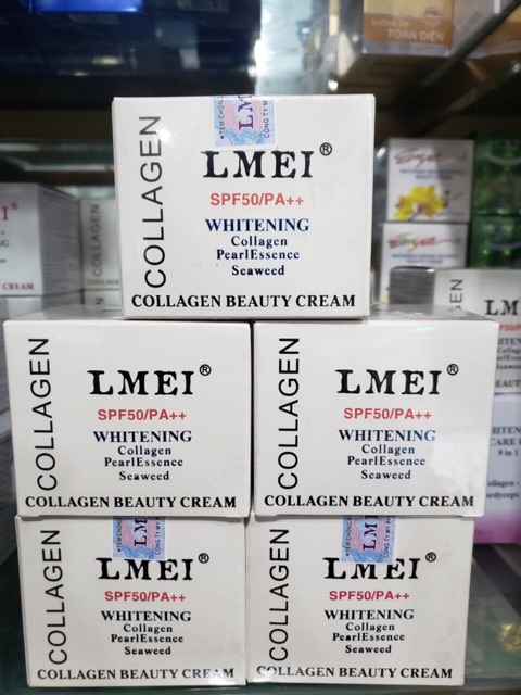 KEM DƯỠNG TRẮNG DA LMEI COLLAGEN NGỌC TRAI 25GR