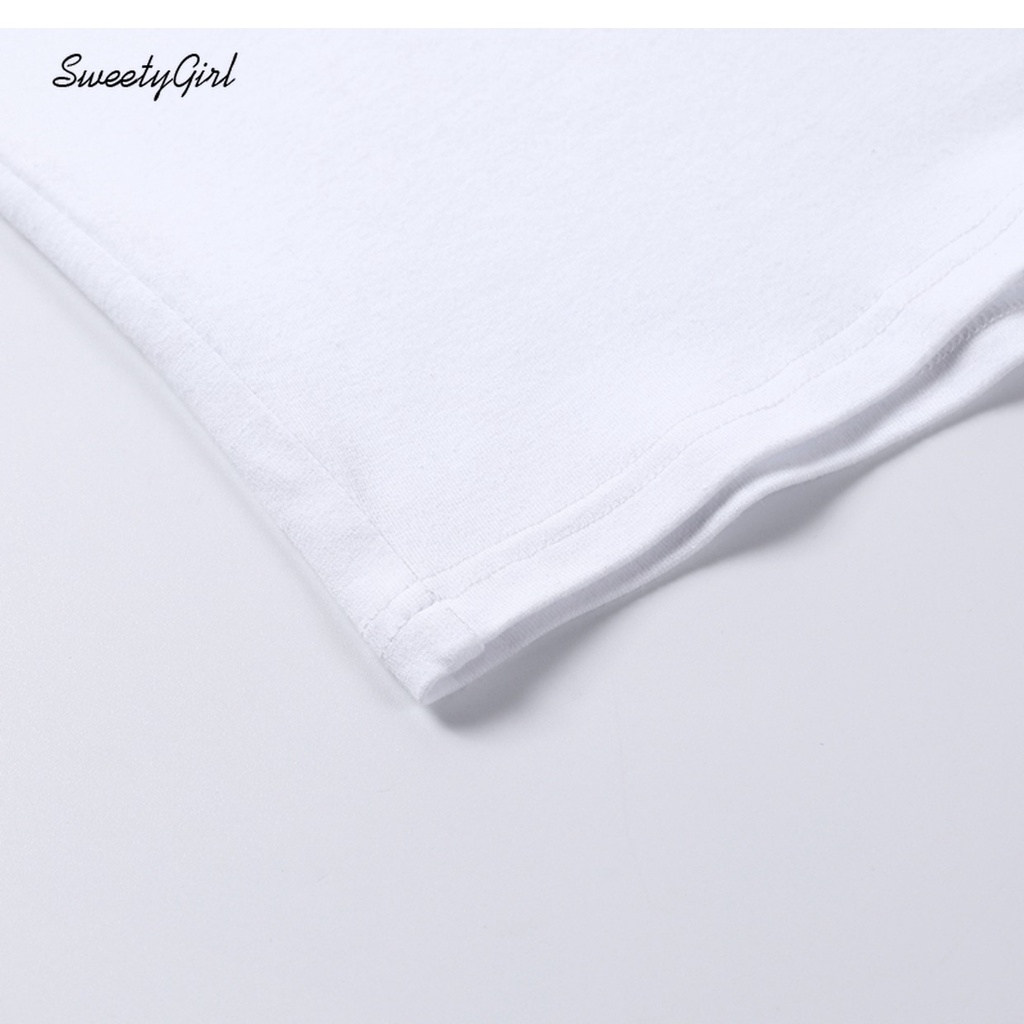 Áo Thun Tay Ngắn Cổ Tròn Màu Trơn In Chữ Thời Trang 2022 Dành Cho Nữ