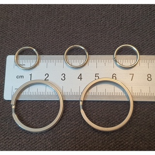 Móc ring tròn, phụ kiện treo móc khóa