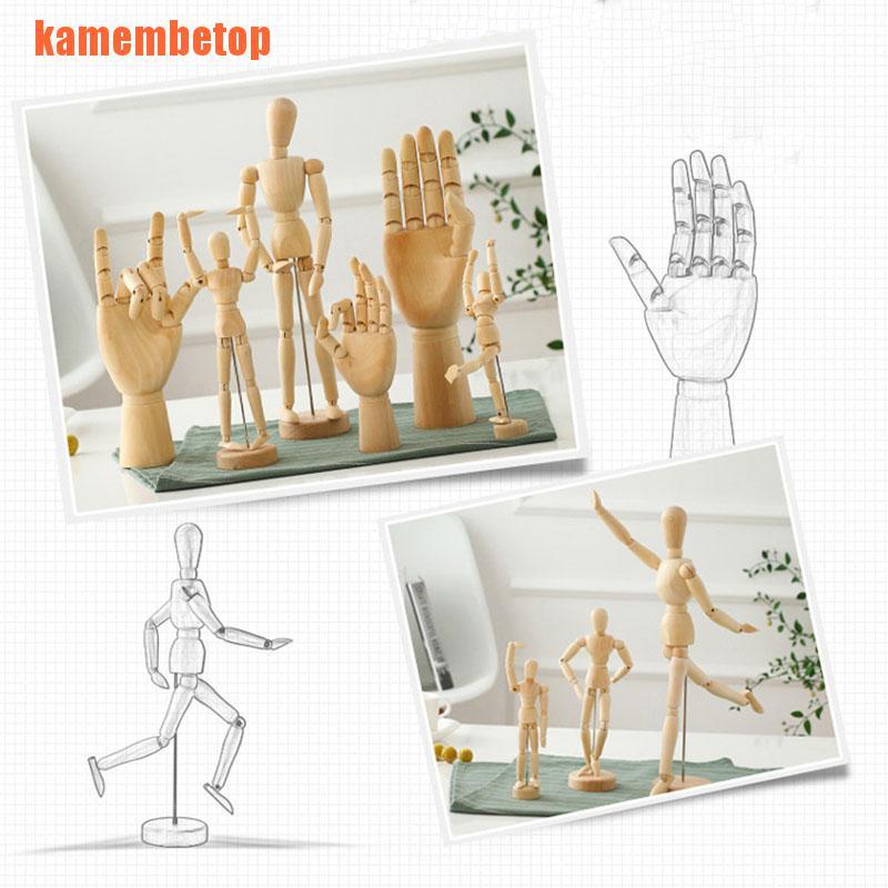 Mô Hình Người Bằng Gỗ Có Thể Di Chuyển