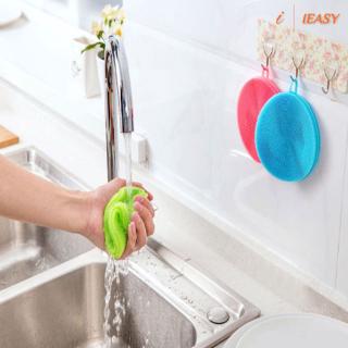 Miếng rửa chén bát chống khuẩn bằng silicon mềm