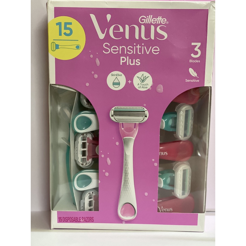 Dao cạo dành cho nữ Gillette Venus Sensitive - USA