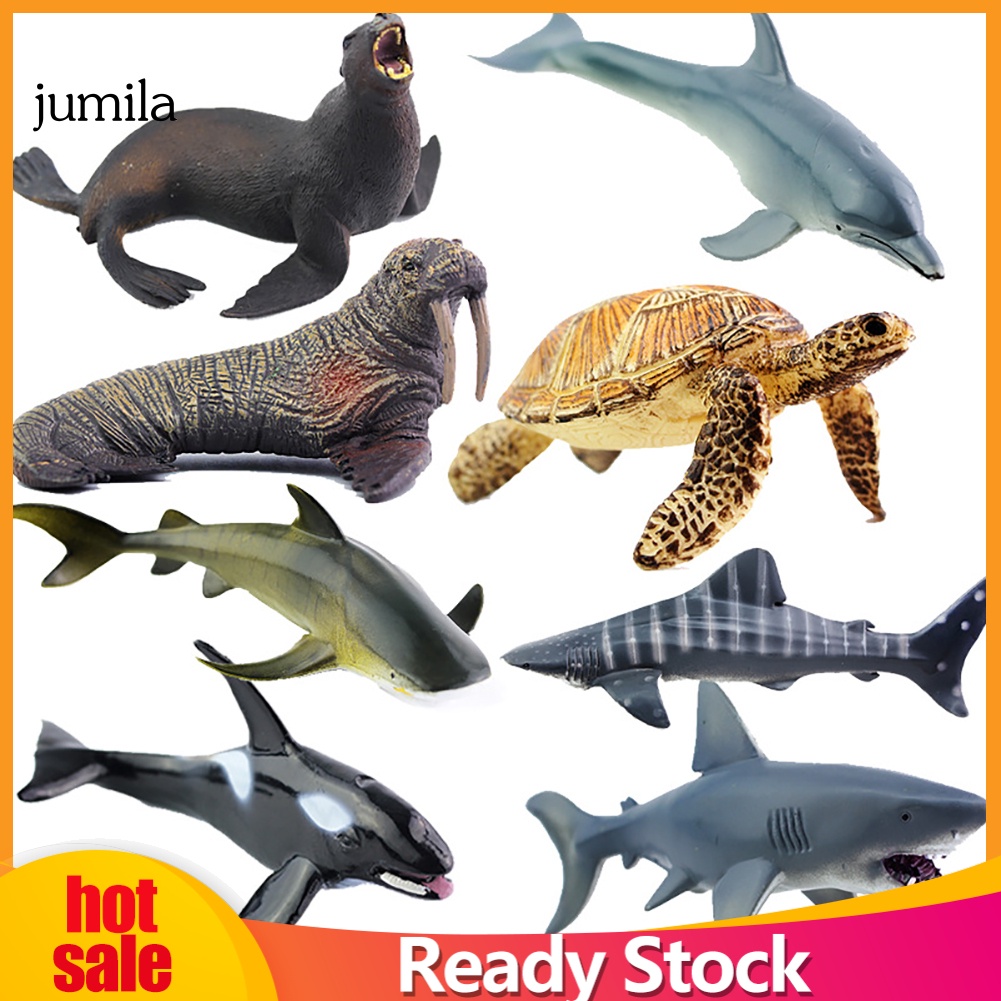 Set 8 mô hình động vật biển sống động