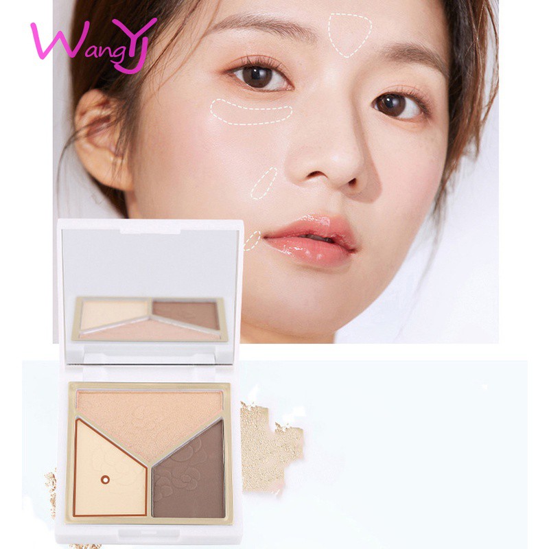 [Hàng mới về]  Bảng Phấn Bắt Sáng Lameila 3 Màu Độ Bóng Cao | BigBuy360 - bigbuy360.vn