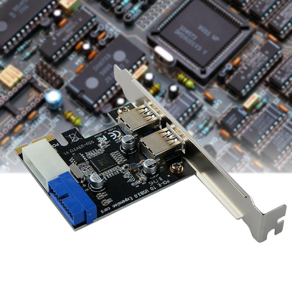 Card Mở Rộng Pci-E 2 Hub 19pin Card 4 Pin