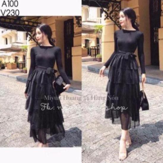 CHÂN VÁY TẦNG NƠ DÁNG DÀI CS1612 - DÀI 81CM | BigBuy360 - bigbuy360.vn