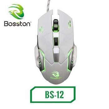 Chuột Chuyên Chơi Game Gaming BOSSTON BS-12 fullbox LED RGB