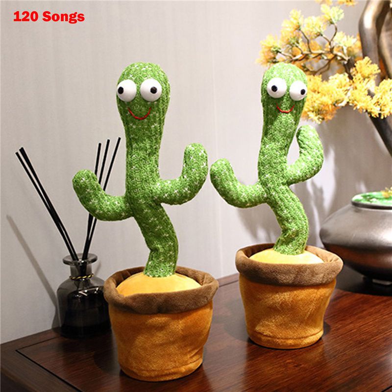 Đồ Chơi Nhồi Bông Hình Cây Xương Rồng Nhảy Múa 120 Độc Đáo