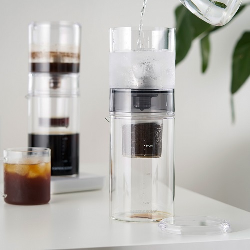 [Mã SKAMSALE03 giảm 10% tối đa 50K đơn 200K] Bộ pha cà phê đá lạnh Cold Drip hình trụ 800ml