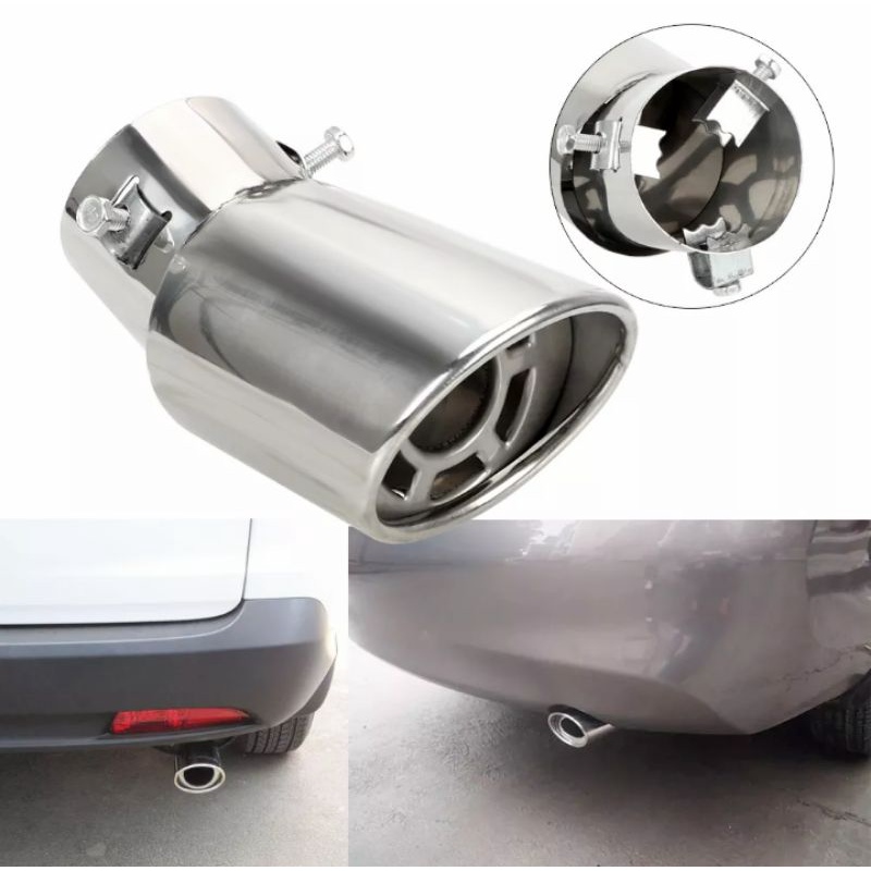 BỘ ỐP CHỤP ĐUÔI ỐNG PÔ ỐNG XÃ XE HƠI ÔTÔ TRANG TRÍ XE CỰC ĐẸP MẪU MỚI HÀNG LOẠI DẦY