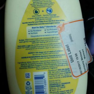 Sữa dưỡng thể Johnson's baby lotion