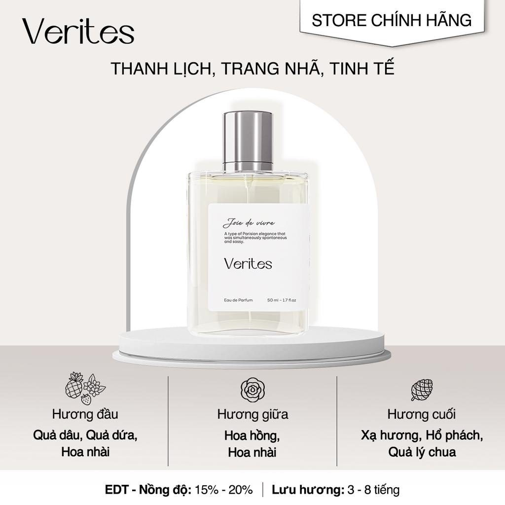 Nước hoa Nữ VERITES Joie De Vivre Thanh lịch, Trang nhã, Tinh tế 50ml