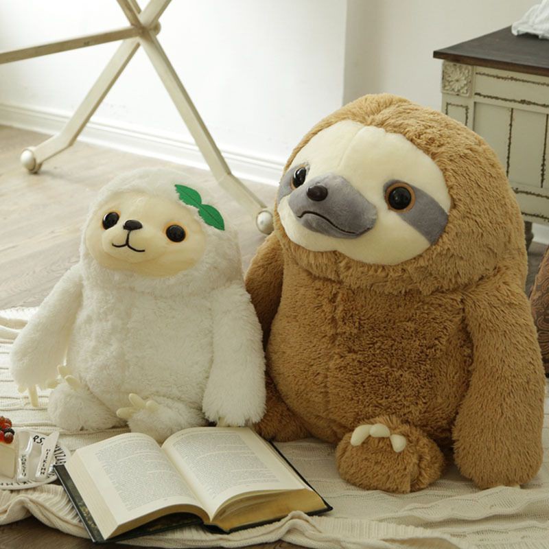 Thú nhồi bông hình con lười 70cm mềm mại quà cho bé trang trí phòng ngủ tùy chọn màu sắc