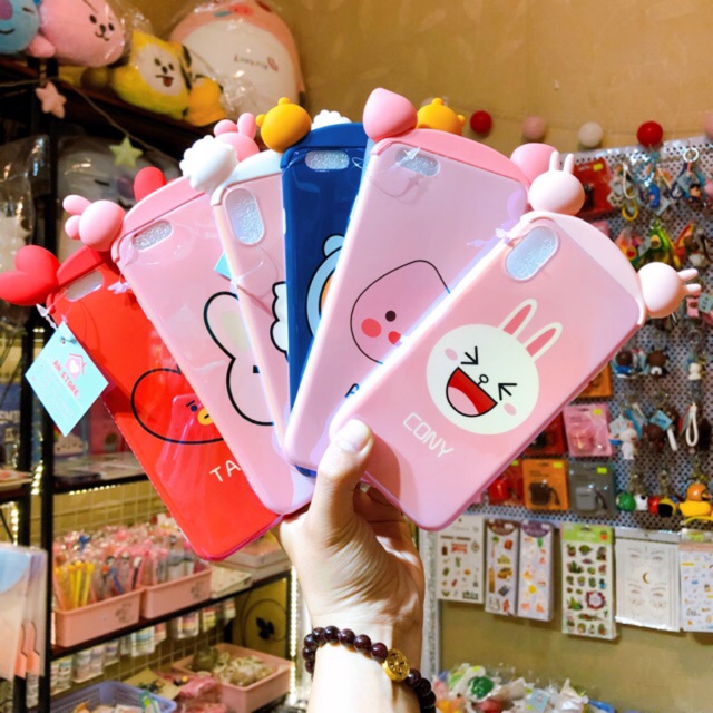 Ốp lưng Silicon thú nổi hai đầu | BigBuy360 - bigbuy360.vn