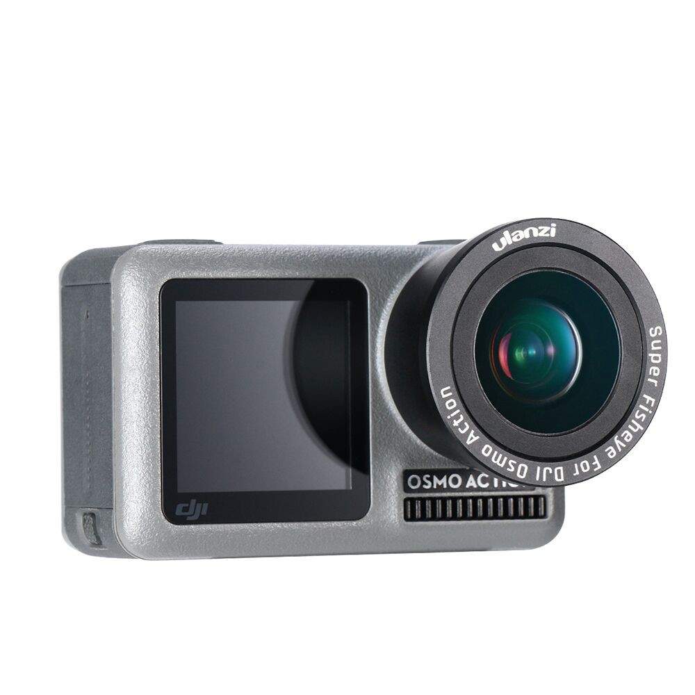 ỐNG LENS MẮT CÁ CHO GOPRO - OA-6 ULANZI OSMO ACTION FIS