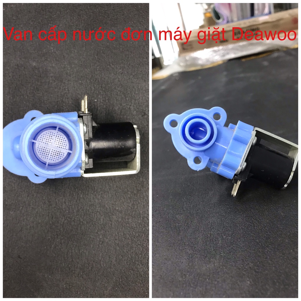 Van điện từ cấp nước máy giặt  - Van cấp đơn máy giặt Samsung, Toshiba, Electrolux, LG, Deawoo, van cấp đa năng