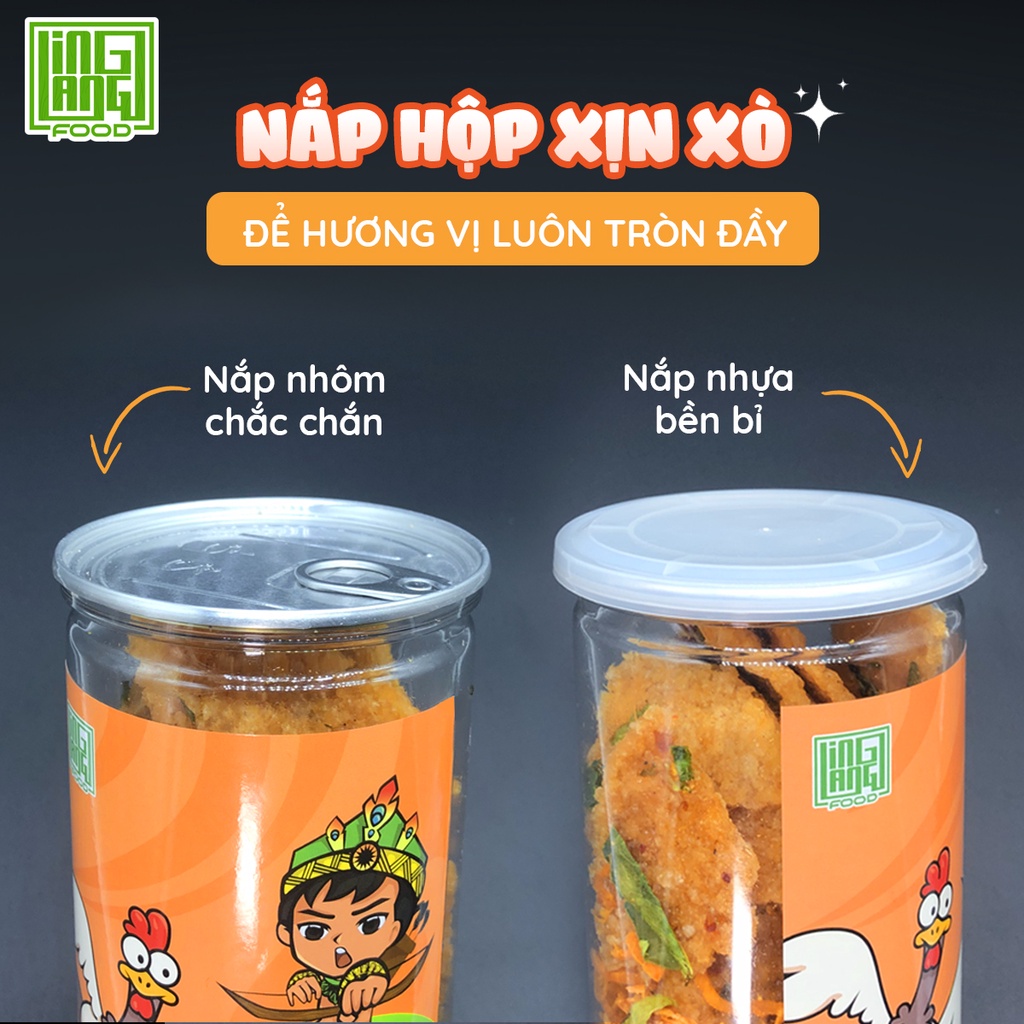 Khô bò que , thịt bò khô siêu ngon Ling Lang Food, bò khô que cay hũ 200g | BigBuy360 - bigbuy360.vn