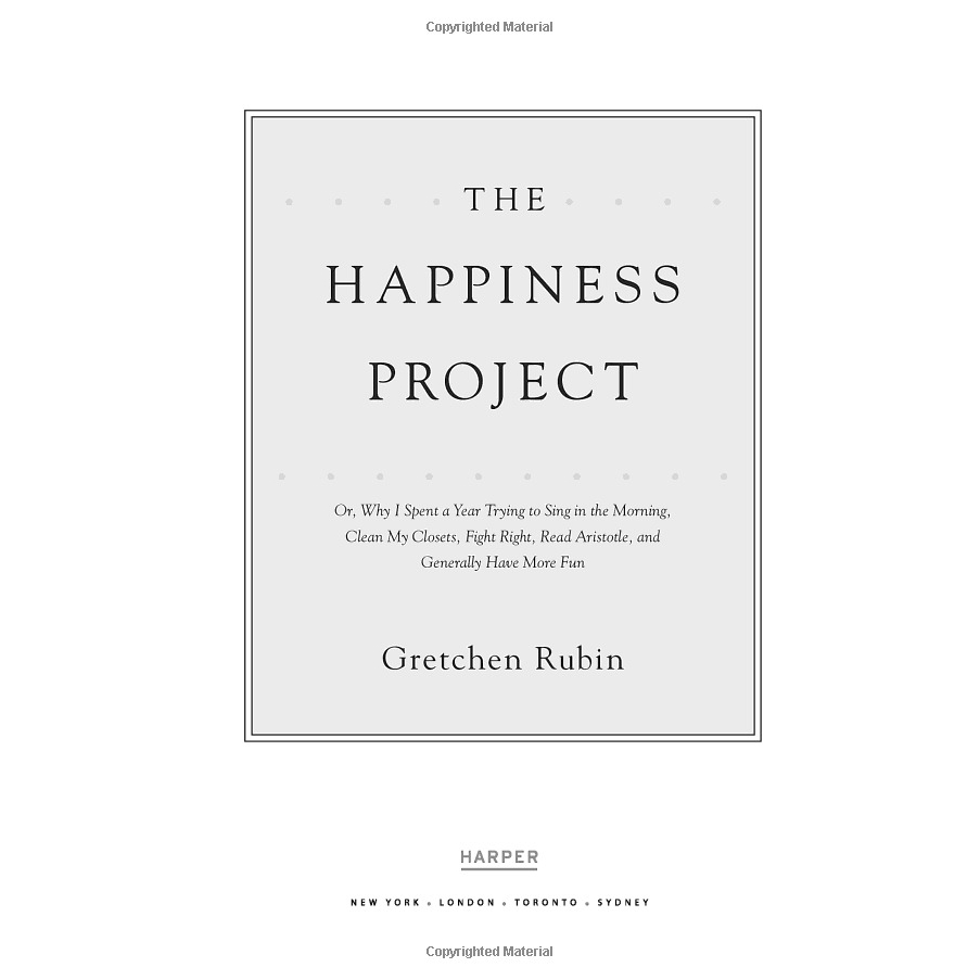Sách - The Happiness Project Tenth Anniversary Edition
