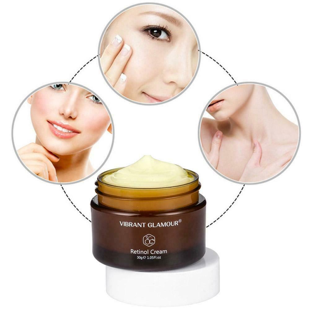 (Hàng Mới Về) Kem Retinol 30g Dưỡng Ẩm Làm Săn Chắc Da Chống Lão Hóa Loại Bỏ Nếp Nhăn E3J4