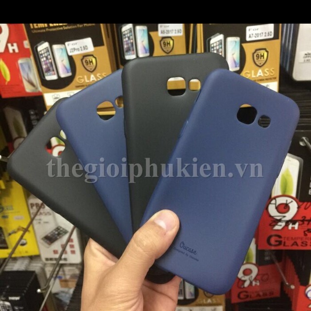 Ốp lưng dẻo màu Galaxy A5 2017/ A520 hiệu Ou case