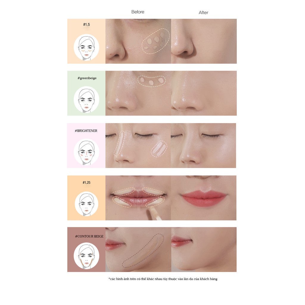 The Saem - Kem Che Khuyết Điểm The Saem Cover Perfection Tip Concealer SPF28 PA++ | BigBuy360 - bigbuy360.vn