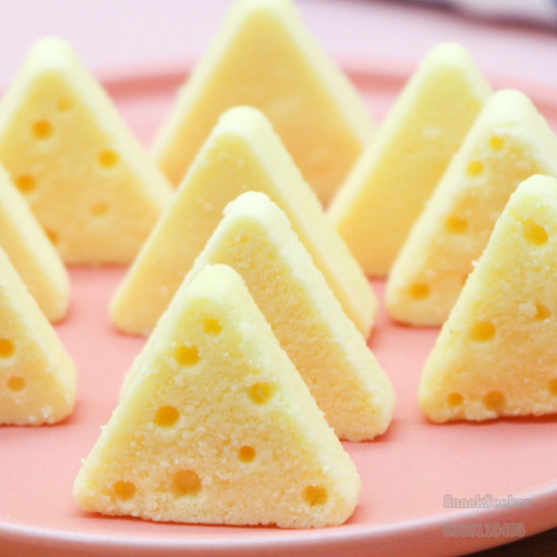 [SIÊU NGON] Bánh Phô Mai tam giác ăn liền siên ngon - Snackseeker - Bánh phô mai 3 góc