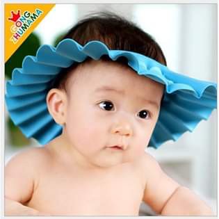 Mũ gội đầu, chụp tai chắn nước tắm cho bé