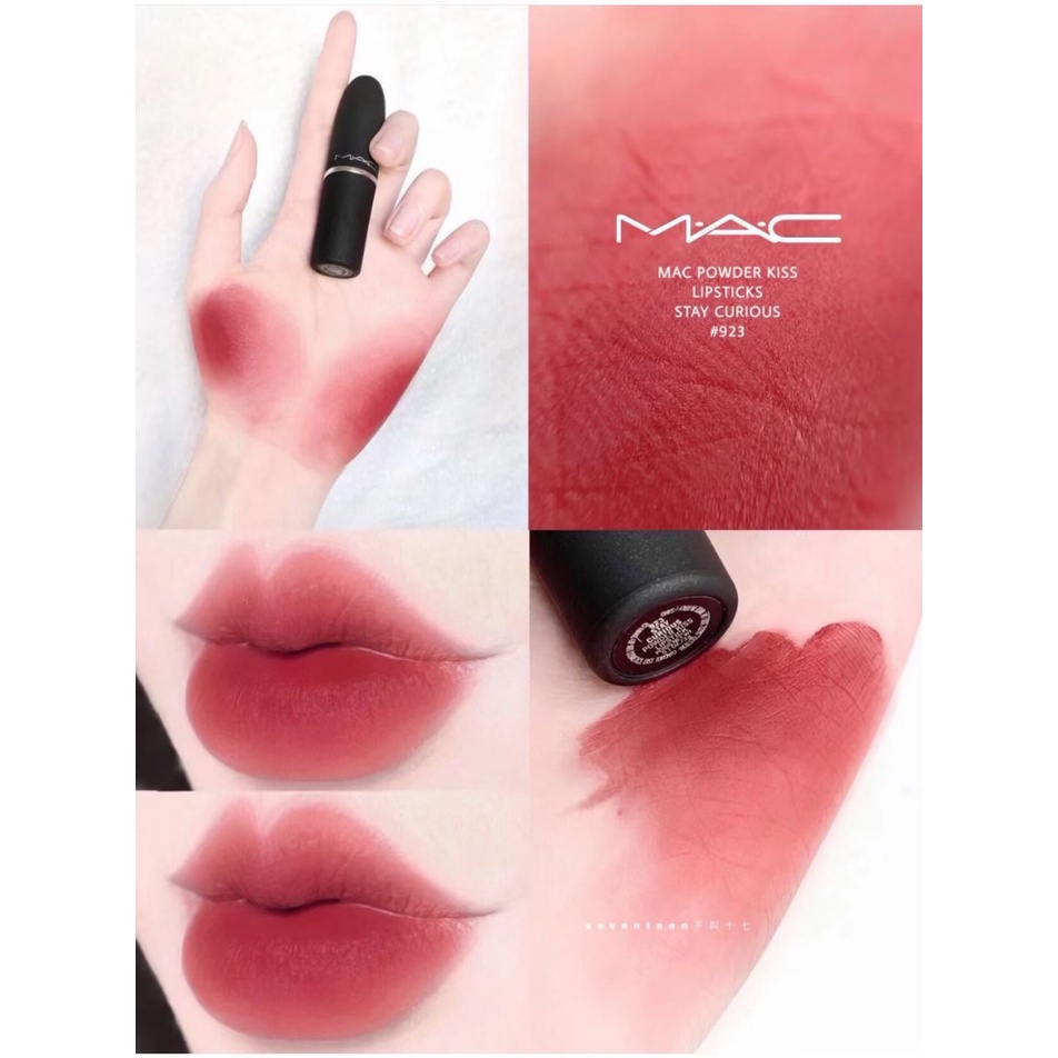 Sale Sốc Son MAC Chính Hãng - Son Mac Thỏi Chính Hãng Chili, Ruby woo, Matte, Power Kiss Fullbox