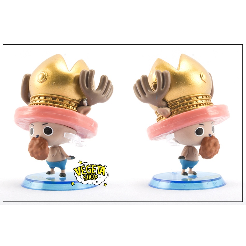 Mô hình One Piece - 9 Tony chopper kẹo bông - Kungfu Guard Arm Brain Horn Kungfu Monster Poin - Rumble Ball - Cao 7~10cm