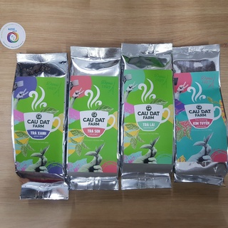 Trà cau dat farm - trà xanh, trà lài, trà sen, trà oolong túi 50g
