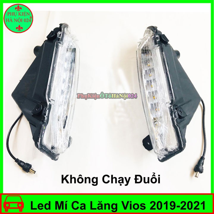 Đèn led mí ca lăng cản trước ô tô Vios 2019-2021 Bản E Không Chạy Đuổi